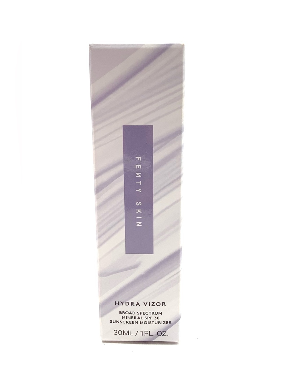Fenty Beauty Hydra Vizor Sunscreen Moisturizer - Lavender Packaging